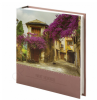 Альбом для фотографий Brauberg "Цветущая улица", 200 фото, 10х15 см (391163)