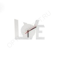 Часы МДФ LOVE с механизмом, размер 236х170 мм, Ч-006(5)
