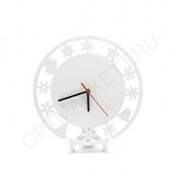 Часы МДФ Зимние размер 270х270 мм, Ч-012