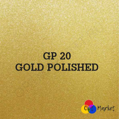Алюминий для сублимации GP20 Gold Polished (золото перламутр) 200х300х0,5мм Китай