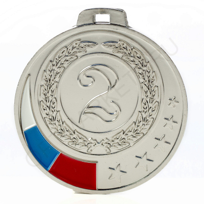 Медаль 007.02 серебро, 50 мм
