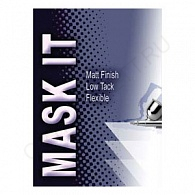 Монтажная пленка термостойкая MASK TACK FILM (Ю.Корея) - Прозрачная на подложке (50см х 1м)