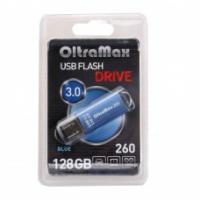 Флеш-накопитель 128Gb OltraMax 260, USB 3.0, пластик, синий